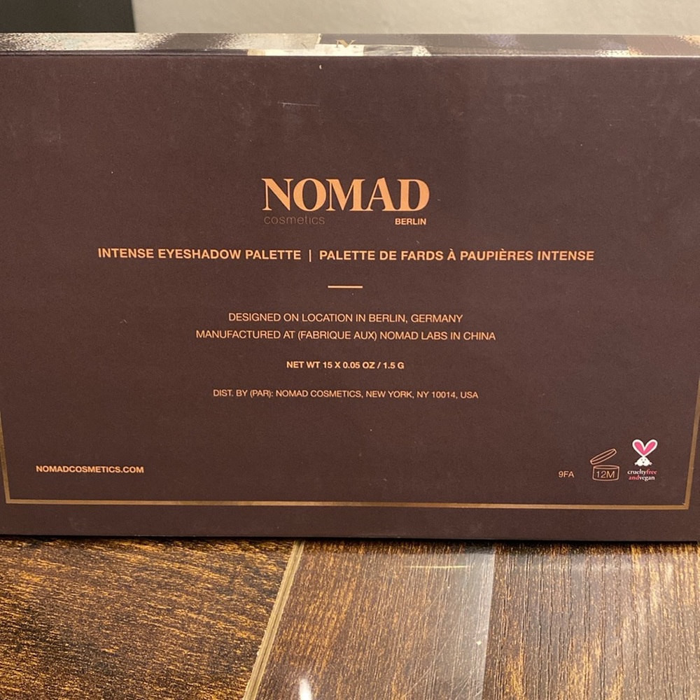 Nomad Cosmetics “Berlin underground” eyeshadow palette NEW - Picture 4 of 13